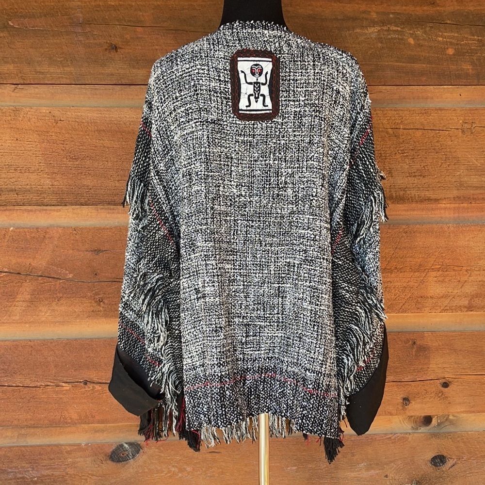 Judi Gaston Hand Woven Contemporary Fibers Fabric Art Skirt & Blazer Set - Picture 9 of 16